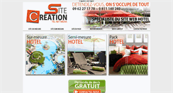 Desktop Screenshot of hotel.site-creation.com